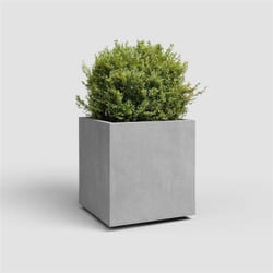 Pot De Fleur - Artevasi - Sydney - 30 Cm - 21 L - Gris Clair