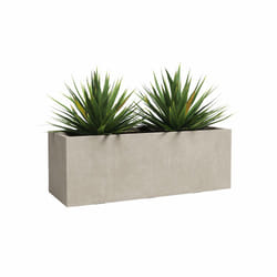 Jardiniere - Plastique - Creme - 80 Cm - 57 L - Sydney - Artevasi