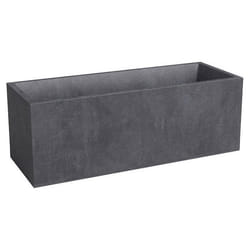 Jardinière - Plastique - Anthracite - 100 cm - 98 L - Sydney - ARTEVASI