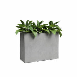 Jardiniere - Plastique - Gris Clair - 80 Cm - 50 L - Sydney - Artevasi