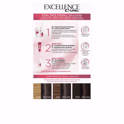 Excellence Creme tinte #3 castaño oscuro
