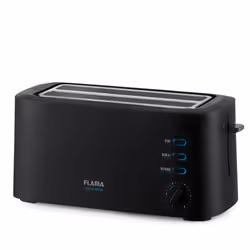 Flama 988FL, 2 part(s), Noir, Plastique, Acier inoxydable, Boutons, Rotatif, 1630 W, 180 mm