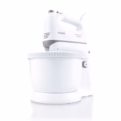 Flama 1417FL, Robot mixer, Blanc, Batteur, Pétrisseur, Mélange, 0,84 m, 3,4 L, Métal, Plastique
