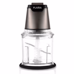 Flama 1716FL, 0,6 L, Titane, Transparent, Plastique, Acier, Boutons, 400 W