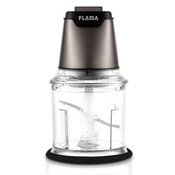 Flama 1716FL hachoir électrique 0,6 L 400 W Titane, Transparent