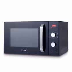 Flama 1837FL, Comptoir, Micro-onde simple, 23 L, 800 W, Boutons, Rotatif, Noir