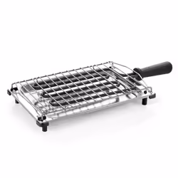 Flama 422FL, 2000 W, Grill, Electrique, Dessus de table, Grille, Acier inoxydable