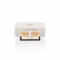 Flama 4961FL gaufrier et appareil à croque-monsieur 800 W Perle, Blanc