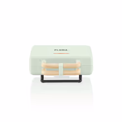 Flama 4964FL gaufrier et appareil à croque-monsieur 800 W Vert, Couleur menthe