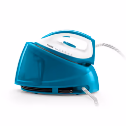 Flama 5500FL, Fer à repasser à sec ou à vapeur, 1,7 m, 100 g/min, Bleu, 160 g/min, 1,2 L