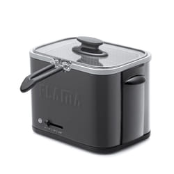 Flama 620FL Double 1 L Autonome 1000 W Friteuse Noir