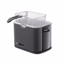 Flama 620FL Double 1 L Autonome 1000 W Friteuse Noir