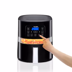 Flama 324.670.00.01 friteuse Unique 4 L Autonome 1600 W Friteuse d’air chaud Noir