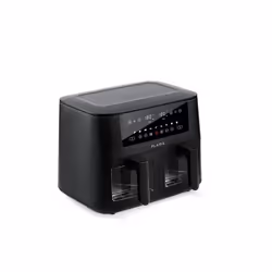 Flama 698FL Double 8 L Autonome 3040 W Friteuse d’air chaud Noir