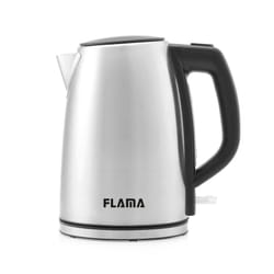 Flama 736FL bouilloire 1,7 L 2200 W Noir, Acier inoxydable