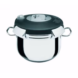 Artame 38112, 12 L, Vitrocéramique, Gaz, Halogène, Induction, Plaque étanche, Noir, Acier inoxydable, 24 cm, Acier inoxydable ...