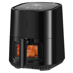 SILVER Praga IP390ATL Unique 4 L Autonome 1400 W Friteuse d’air chaud Noir