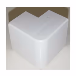 Angle extérieur pour rail. Dimensions: 20x12,5mm.