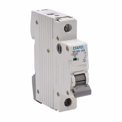 Disjoncteur moyenne tension courbe C pour les installations électriques domestiques. Ce dispositif de protection électrique c ...