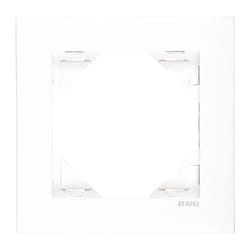 Plaque Simple Blanc 90910 Tbr