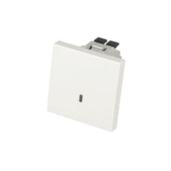 Efapel - Interrupteur lumineux Quadra & Latina (45x45)