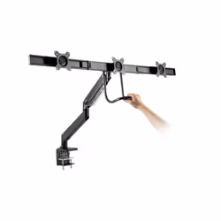 Napofix DM4300 support d'écran plat pour bureau 68,6 cm (27") Noir - Vue supplémentaire 2