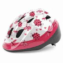 Casque vélo fille Polisport Coccinelle