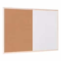 Bi-Office MX07106010 Tableau blanc 900 x 600 mm Lacquered steel/Cork Magnétique