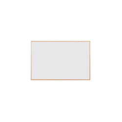 Bi-office - Tableau blanc acier laqué 60 x 40 cm Earth New Basic