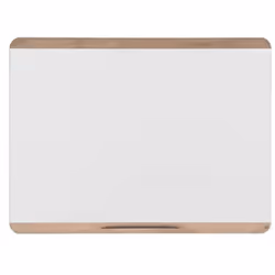 Un design sobre et raffiné, parfait pour travailler avec clarté et efficacité. Tableau blanc laqué format 90 x 120 cm. Surfac ...