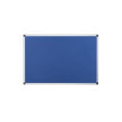 Bi-Office FA0543170 tableau d'affichage Intérieure Bleu Aluminium