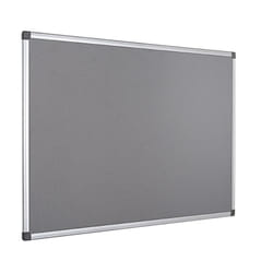 Bi-Office FA0242170 tableau d'affichage Intérieure Gris Aluminium