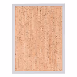 Bi-Office SF141258528, Stand d'information, Liège, Panneaux MDF, Métal, Marron, Argent, horizontale, 600 mm, 450 mm