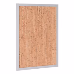 Bi-Office SF141258528 support de panneau et stand d'information Liège, Panneaux MDF, Métal Marron, Argent