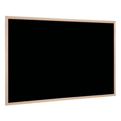 Bi-Office PM0101010 tableau à craie et accessoires Noir, Bois Bois