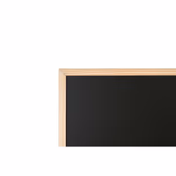 Bi-Office PM0101010 tableau à craie et accessoires Noir, Bois Bois