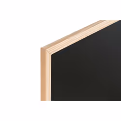 Bi-Office PM0101010 tableau à craie et accessoires Noir, Bois Bois