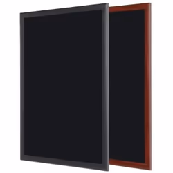Bi-Office PM0115652, 400 x 300 mm, Bois, Noir, Cerise