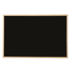 Bi-Office PM0301010 tableau à craie et accessoires Noir, Bois Bois