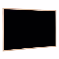 Bi-Office PM0301010 tableau à craie et accessoires Noir, Bois Bois
