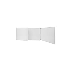 Tableau triptyque blanc émaillé Trio Maya NF 90 x 120 cm Bi-Office