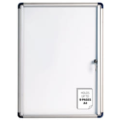 Bi-Office VT720109660 tableau d'affichage & accessoires Tableau d’affichage fixe Aluminium, Blanc Aluminium, Acier émaillé