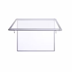 Bi-Office Mastervision tableau d'affichage Extérieure Blanc Aluminium