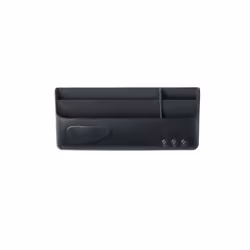 Bi-Office SM010101 Boîte de rangement Rectangulaire Plastique Noir