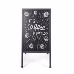 Bi-Office DKT10404042, 600 x 450 mm, Bois, Noir