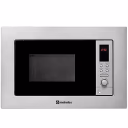 Meireles MMI 20 X, Comptoir, 20 L, 800 W, Boutons, Rotatif, Acier inoxydable, 1000 W