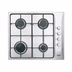 Meireles MG 3641 X, Acier inoxydable, Intégré, Gaz, Acier inoxydable, 4 zone(s), 4 zone(s)
