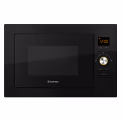 Meireles MMI 25 BL, Intégré, Micro-ondes grill, 25 L, 900 W, Boutons, Rotatif, Noir
