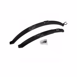Garde-boue clipable 28 pouces Polisport FLORIDA - Noir - Pour Vélo loisir adulte