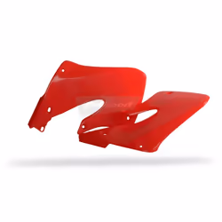 POLISPORT Ouïes de radiateur rouge Honda CRF250R/CRF450R
